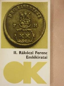 II. Rákóczi Ferenc - II. Rákóczi Ferenc Emlékiratai [antikvár]