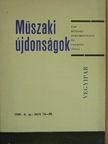 Borlai Oszkár - Műszaki Újdonságok 1969/6. MUV 76-90 [antikvár]
