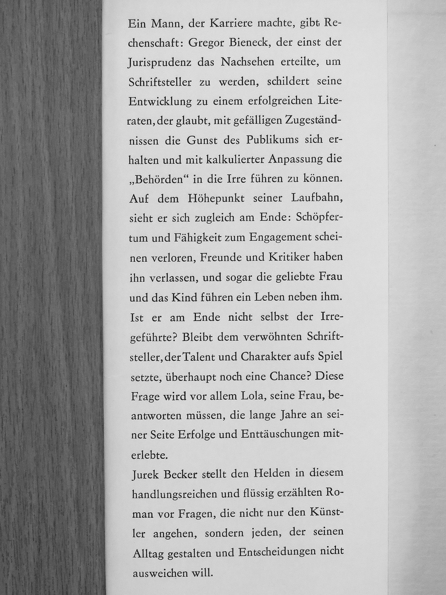 Jurek Becker - Irreführung der Behörden [antikvár]