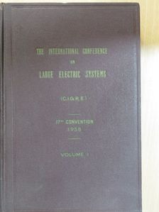 Dr. L. G. Brazier - The International Conference on Large Electric Systems (C. I. G. R. É.) [antikvár]