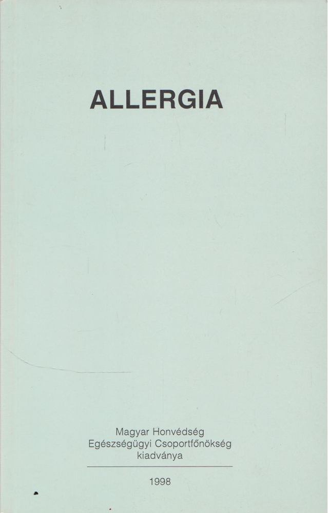 Dr. Kósa Lajos - Allergia [antikvár]