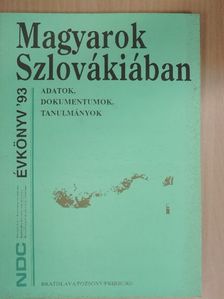 Dobos Ferenc - Magyarok Szlovákiában [antikvár]