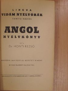 Dr. Honti Rezső - Angol nyelvkönyv [antikvár]
