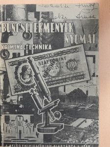 Bűncselekmények nyomai [antikvár]