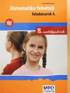 Brecsokné Kertész Ágnes - Matematika felvételi feladatsorok 4. [antikvár]