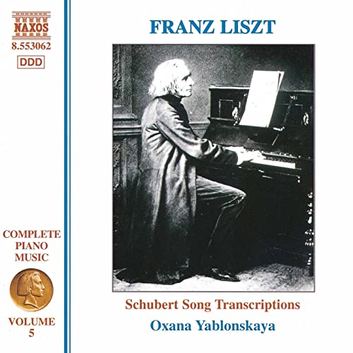 LISZT - SCHUBERT SONG TRANSCRIPTIONS CD