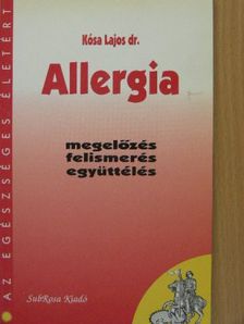 Dr. Kósa Lajos - Allergia [antikvár]
