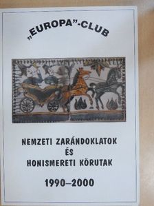 Nemzeti zarándoklatok és honismereti körutak 1990-2000 [antikvár]