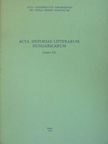 Acta Historiae Litterarum Hungaricarum Tomus XX. [antikvár]