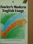 H. W. Fowler - Fowler's Modern English Usage [antikvár]
