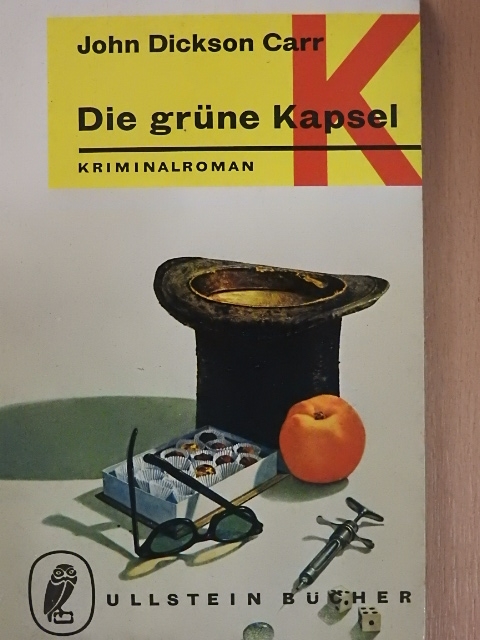 John Dickson Carr - Die grüne Kapsel [antikvár]