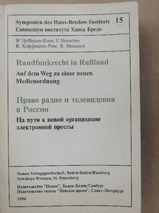 Rundfunkrecht in Russland [antikvár]