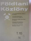Baksa Csaba - Földtani Közlöny 1983/1. [antikvár]