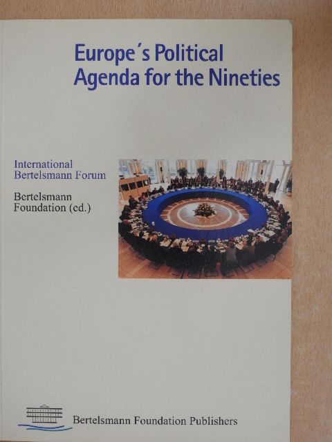 Alain Lamassoure - Europe's Political Agenda for the Nineties [antikvár]