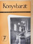 Anatole France - Könyvbarát 1959. július [antikvár]