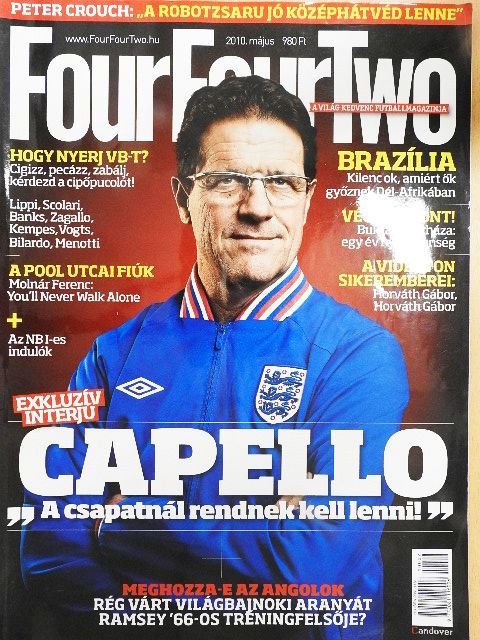 Puzsér Róbert - FourFourTwo 2010. május [antikvár]