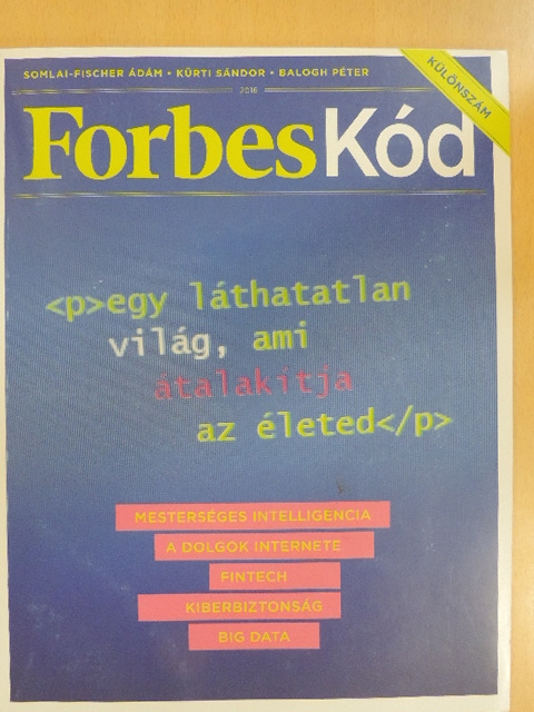 Forbes Kód különszám 2016. [antikvár]