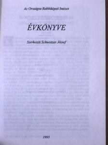 Ambrus Katalin - Az Országos Rabbiképző Intézet évkönyve 1992-1995 [antikvár]