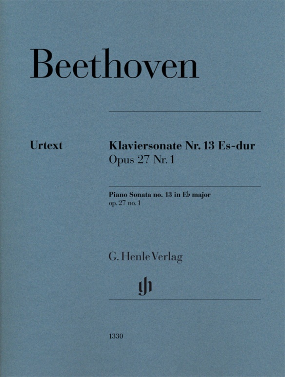 BEETHOVEN - KLAVIERSONATE NR.13 ES-DUR OP.27 NR.1