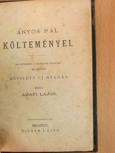 Ányos Pál - Ányos Pál költeményei [antikvár]