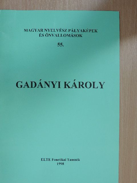 Gadányi Károly [antikvár]