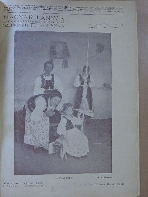 Feliczián Márta - Magyar Lányok 1941. október-1942. szeptember [antikvár]