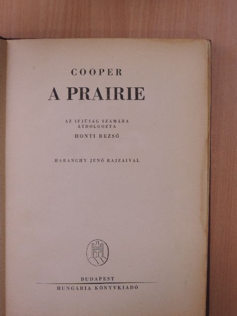 Cooper - A prairie [antikvár]
