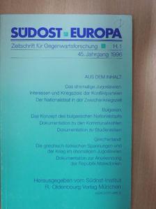 Jens Reuter - Südosteuropa Heft 1/1996 [antikvár]