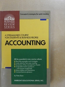 Peter J. Eisen - Accounting [antikvár]