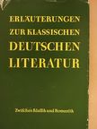 Dr. Johannes Mittenzwei - Zwischen Klassik und Romantik [antikvár]