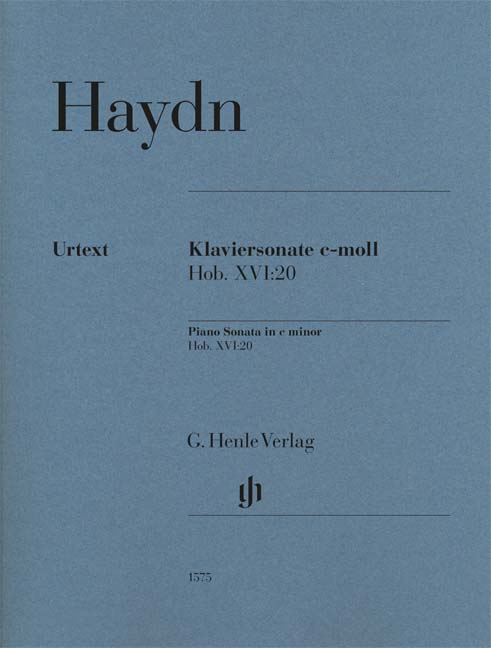 HAYDN JOSEPH - KLALVIERSONATE c-MOLL HOB.XVI:20