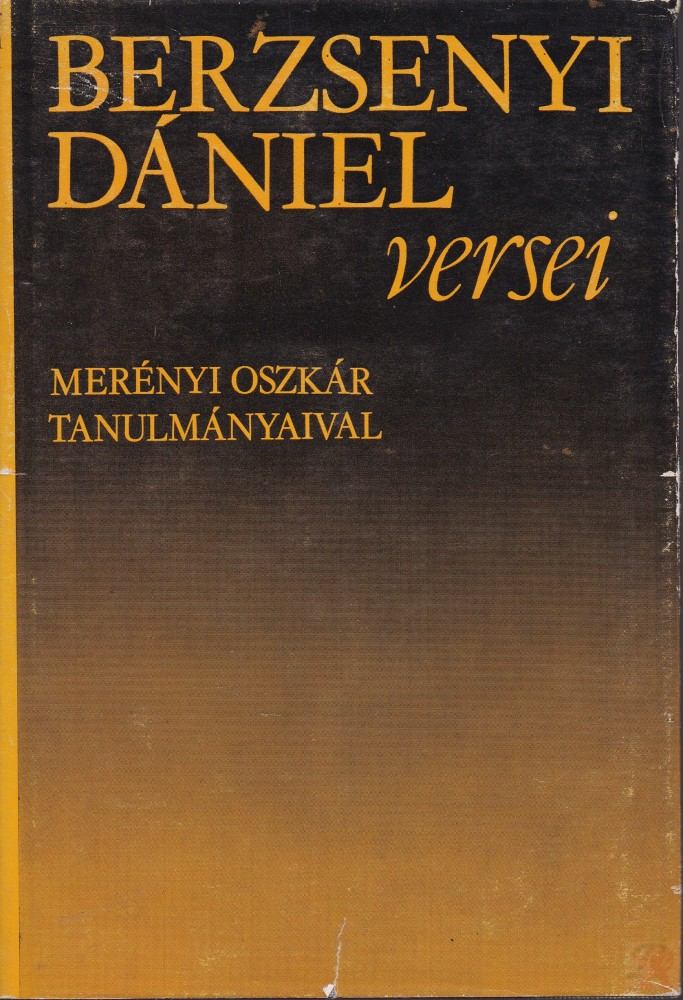 BERZSENYI DÁNIEL - Berzsenyi Dániel versei [antikvár]