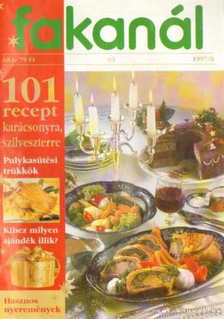 Kériné Serly Anna - Fakanál 1997/6. 63. - 101 recept karácsonyra, szilveszterre [antikvár]