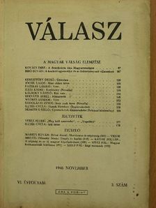 Bernáth Aurél - Válasz 1946. november [antikvár]