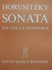 Horusitzky Zoltán - Sonata [antikvár]