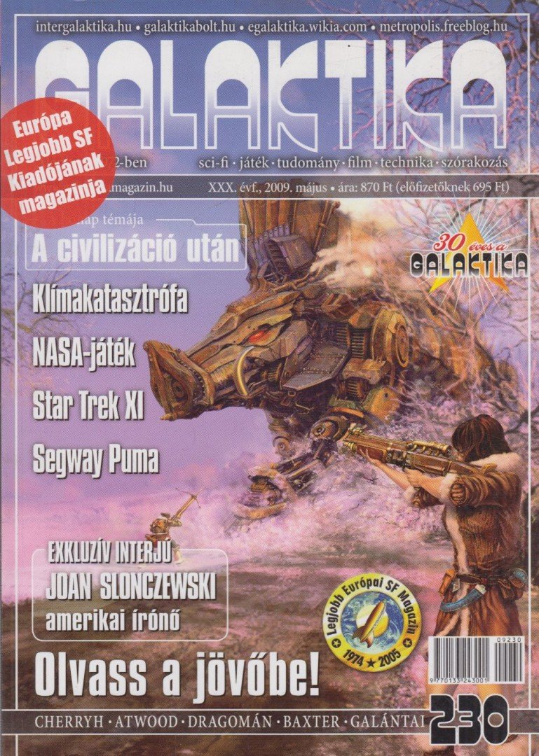 BURGER ISTVÁN - Galaktika 230. XXX. évf. 2009. május [antikvár]