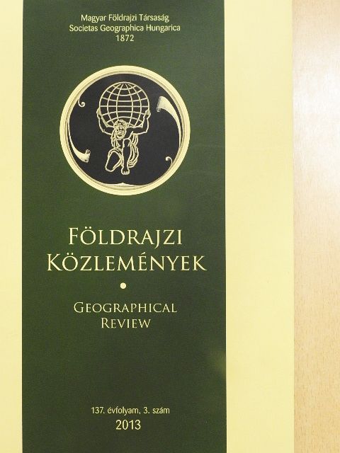 Gábris Gyula - Földrajzi Közlemények 2013/3. [antikvár]