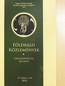 Gábris Gyula - Földrajzi Közlemények 2013/3. [antikvár]
