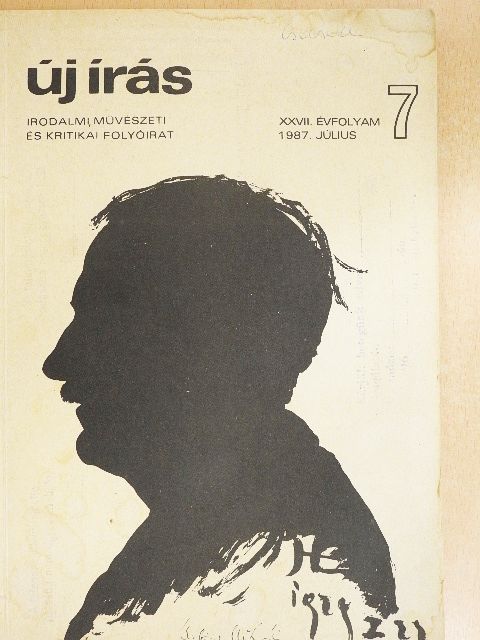Kabdebó Lóránt - Új Írás 1987. július [antikvár]