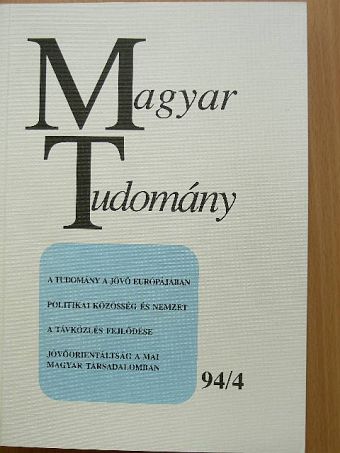 A. Anzerbacher - Magyar Tudomány 1994. április [antikvár]