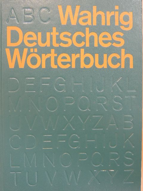 Gerhard Wahrig - Deutsches Wörterbuch [antikvár]