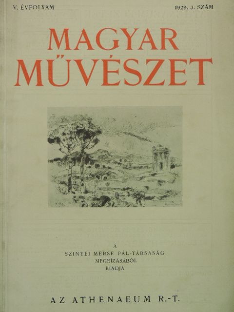 Dr. Bierbauer Virgil - Magyar Művészet 1929/3. [antikvár]