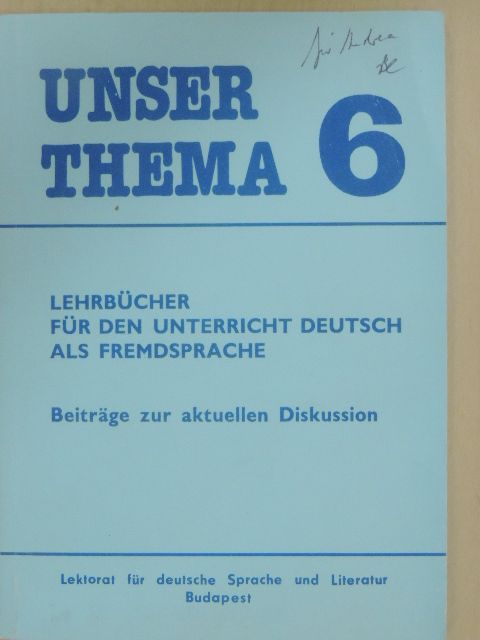 Gerhard Wazel - Lehrbücher für den Unterricht Deutsch als Fremdsprache [antikvár]