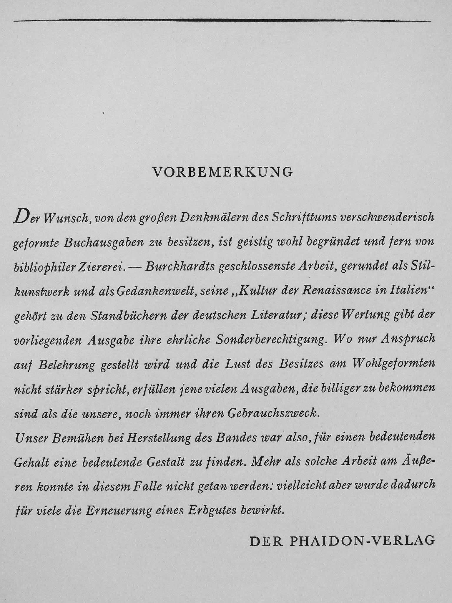 Jacob Burckhardt - Die Kultur der Renaissance in Italien [antikvár]