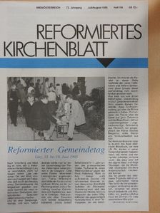 Heribert Diestler - Reformiertes kirchenblatt Juli/August 1995 [antikvár]