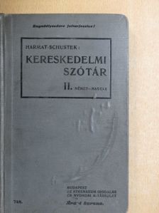 Harmat Mór - Kereskedelmi szótár II. [antikvár]