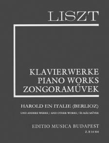 LISZT-BERLIOZ - LISZT ÖSSZKIADÁS PÓTKÖTET 9. HAROLD EN ITALIE,FŰZVE