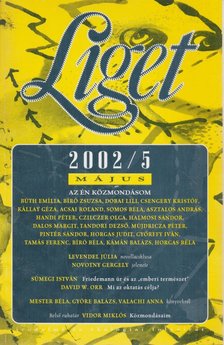 Levendel Júlia, Horgas Béla - Liget 2002/5. szám [antikvár]