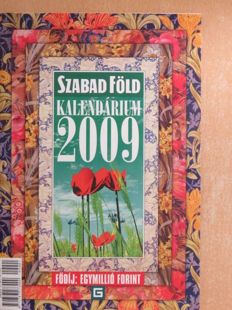 Szabad Föld kalendárium 2009 [antikvár]