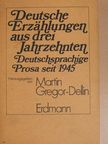 Franz Fühmann - Deutsche Erzählungen aus drei Jahrzehnten [antikvár]
